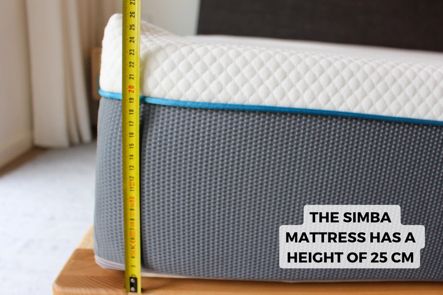 Simba mattress height